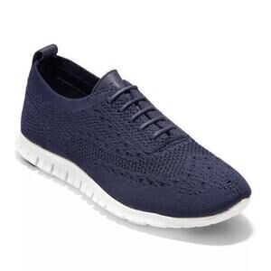 Cole Haan ZeroGrand Stitchlite Blue and White Women's OxfordSneakers